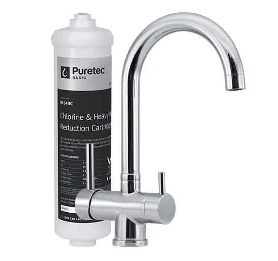 Puretec IL - TM20 Under Bench Mains 1 Micron Filter System | Supply+Install | LIFETIME WARRANTY - Plumbing - Filter