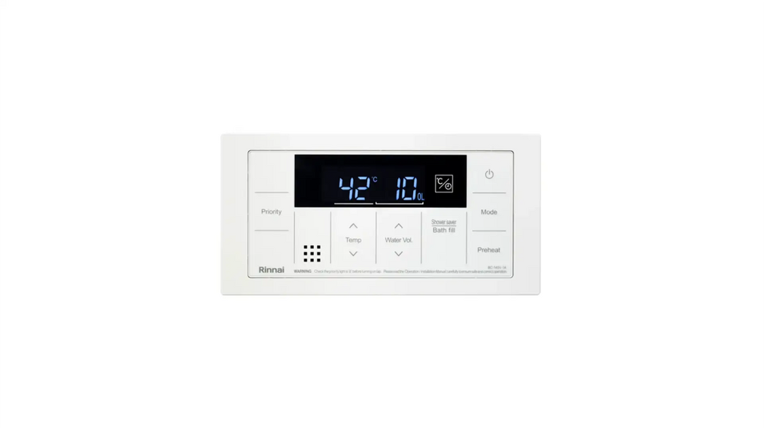 Rinnai Deluxe Bathroom Controller | LIFETIME WARRANTY | Installed -