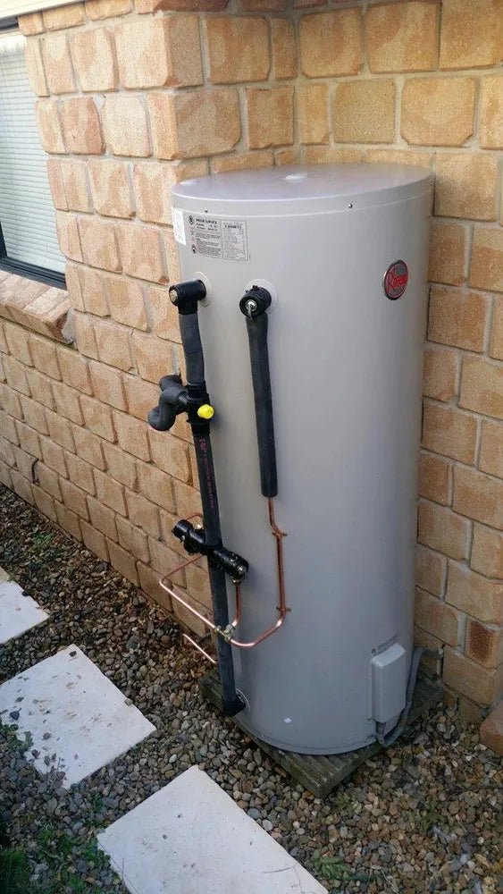Rheem 250L (491250) Electric Hot Water System Installed - JR Gas and WaterWater Heater - Electric