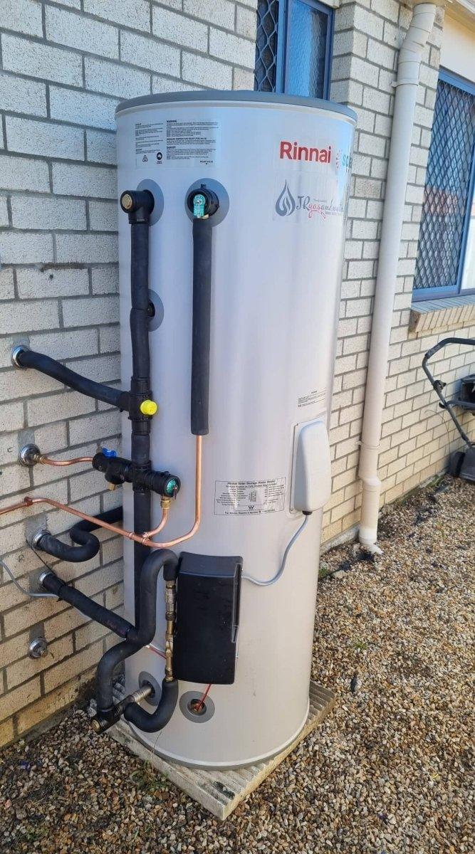 Components and Principals of a Solar Hot Water System - JR Gas and Water