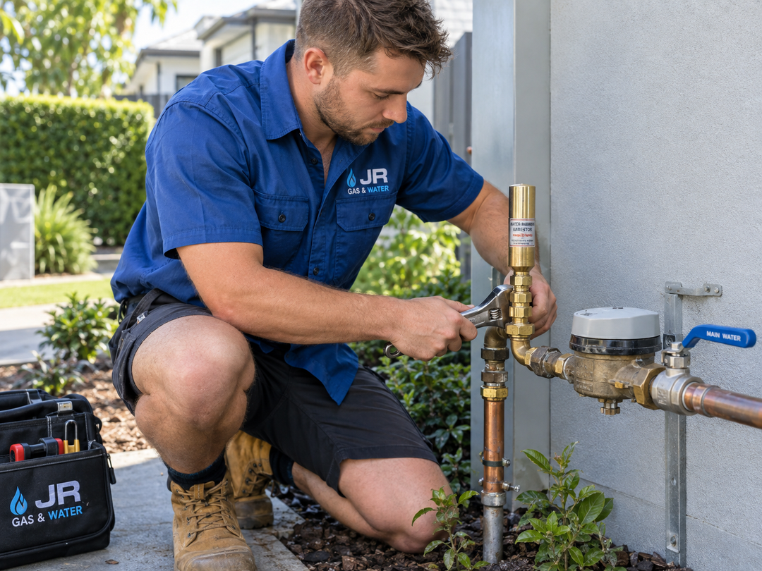Water Hammer Arrestor Installation