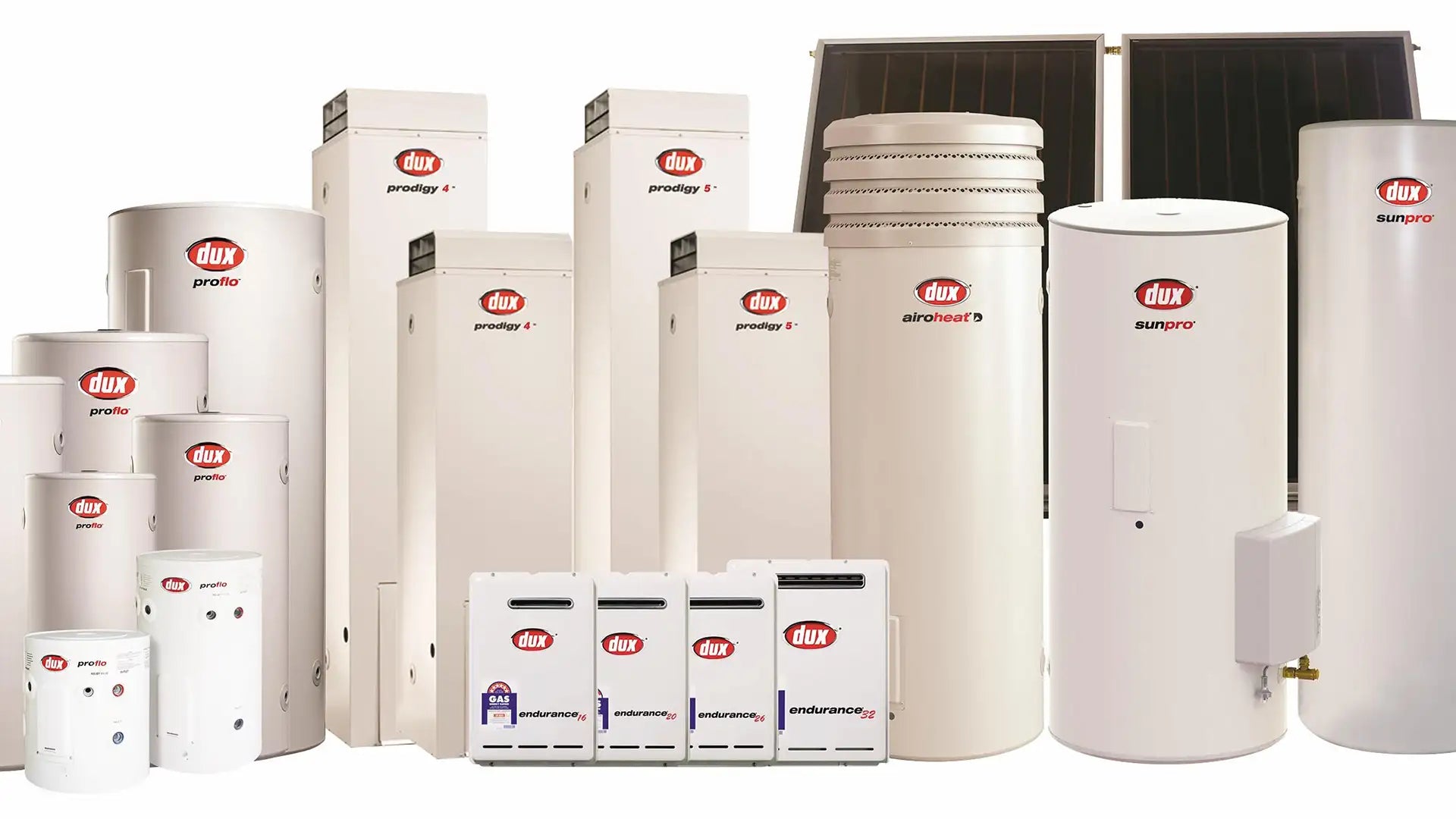 Dux Hot Water Supplied and Installed by JR Gas & Water