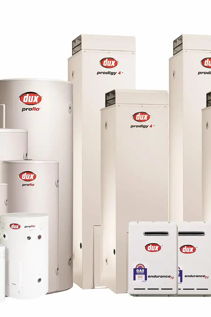 Dux Hot Water Supplied and Installed by JR Gas & Water