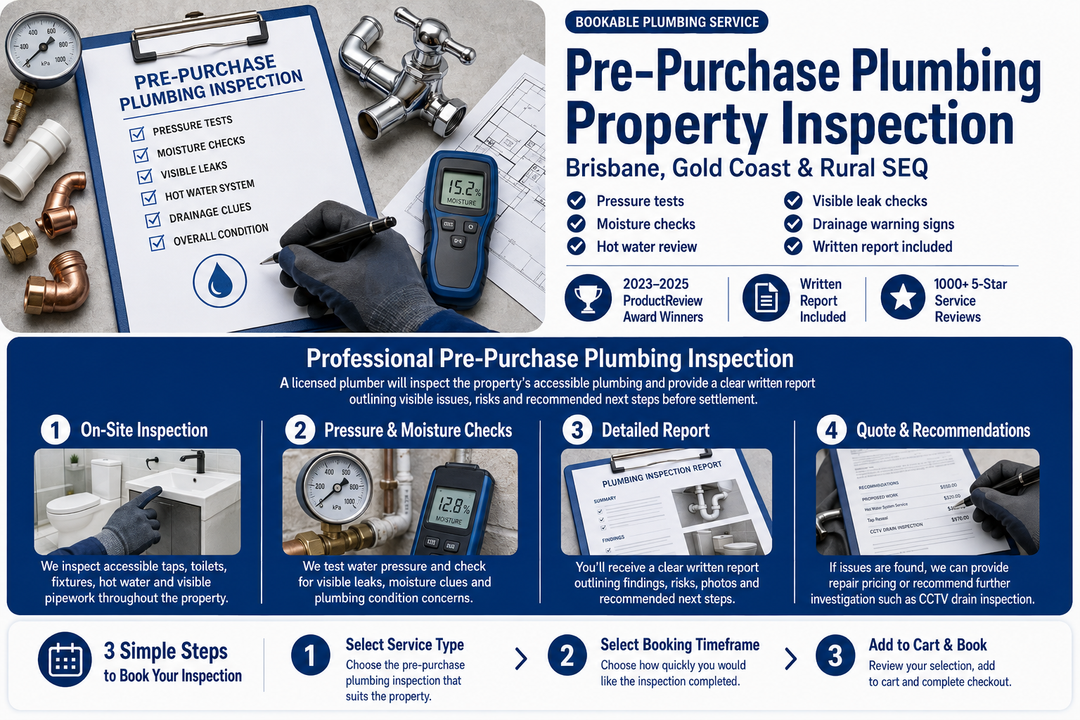 Pre-Purchase Plumbing Inspection
