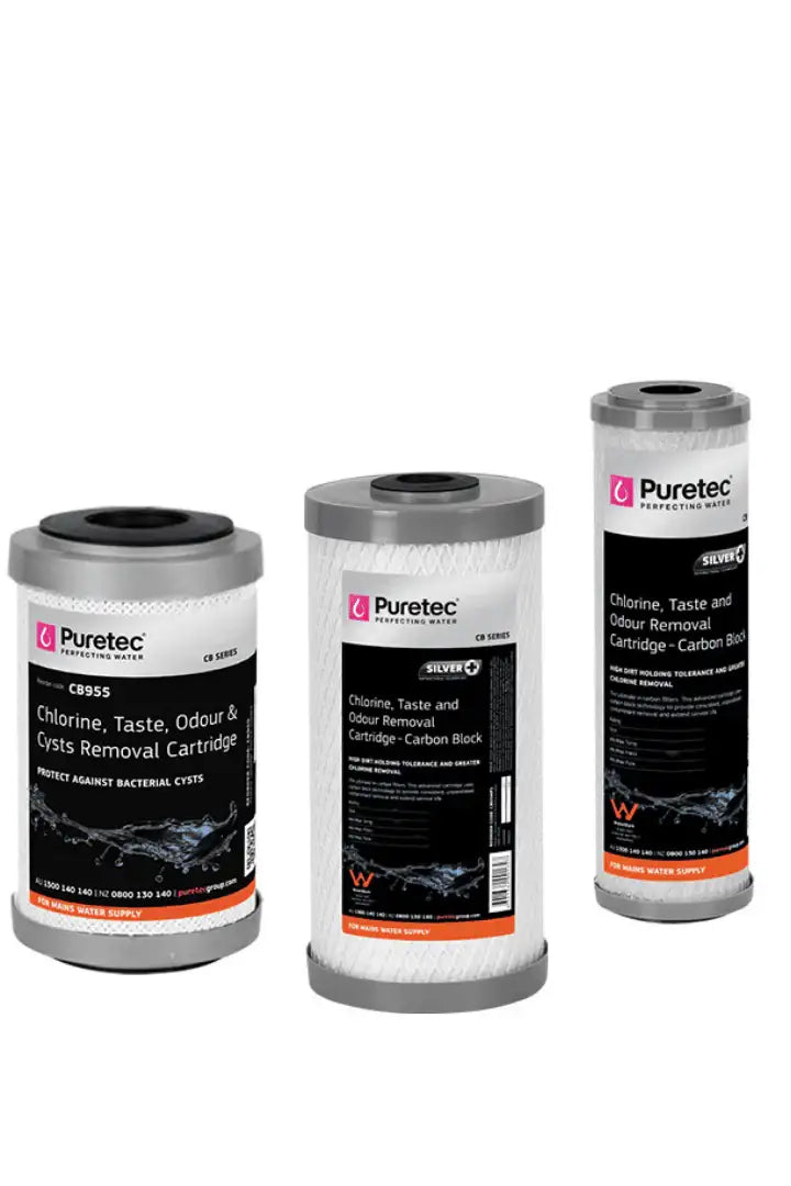 JR Water filter cartridge range