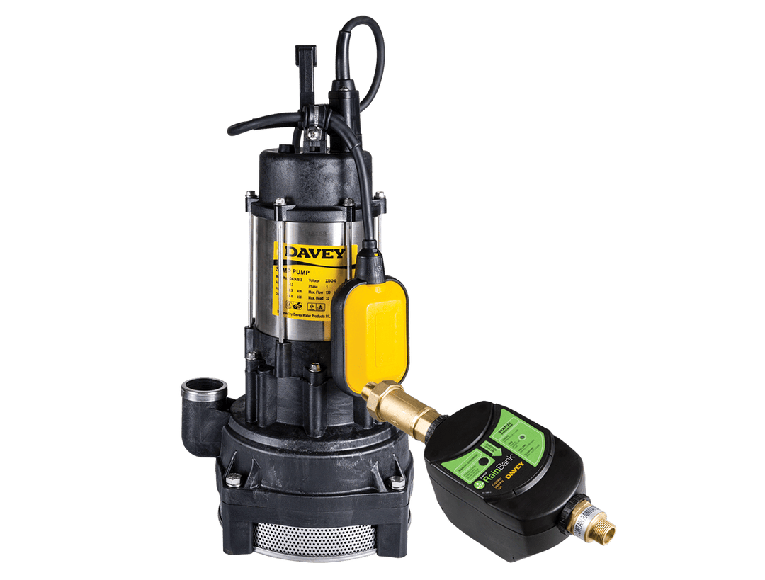Davey Rainbank KRBS1 Submersible Supplied &amp; Installed - Plumbing - Pump