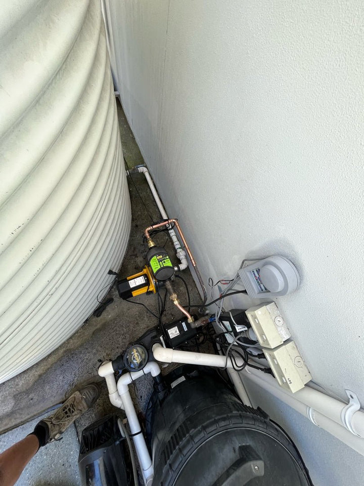 Davey Rainbank KRBS2 Submersible Pump + Mains Backup + Controller Supplied & Installed - Plumbing - Pump