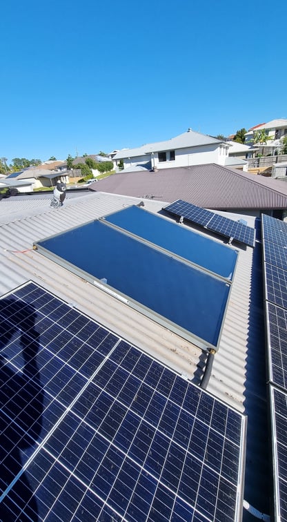 Envirosun AS250/40 Solar Water System Installed - 
