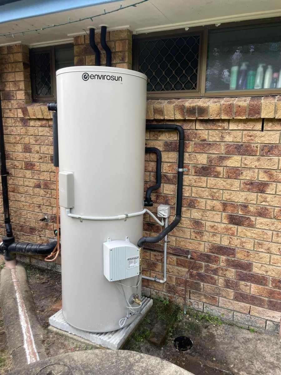 Envirosun AS250/40 Solar Water System Installed - 