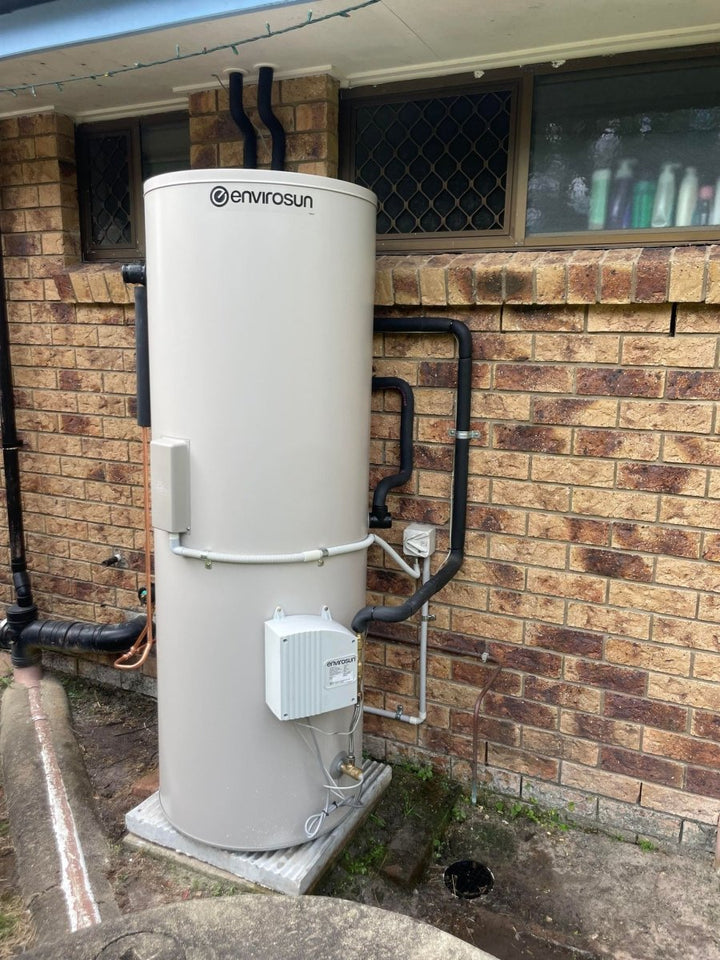 Envirosun AS250/40 Solar Water System Installed - 