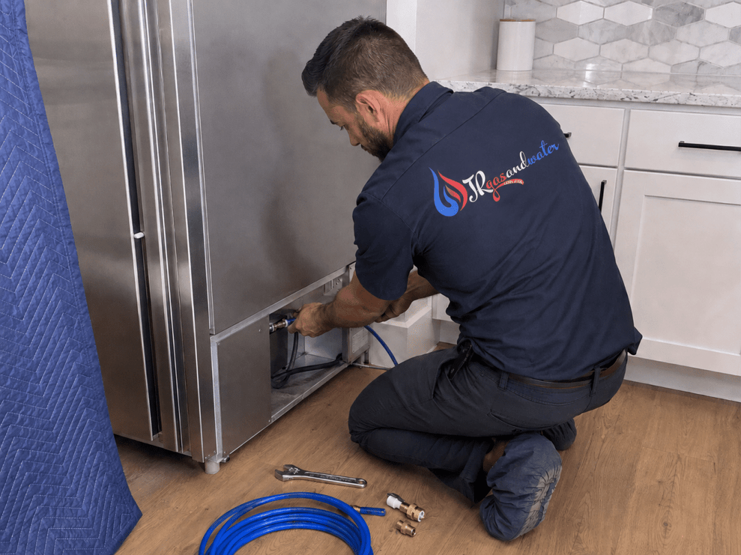 Fridge Water Line Installation &amp; Connection - Plumbing - Fridge Water