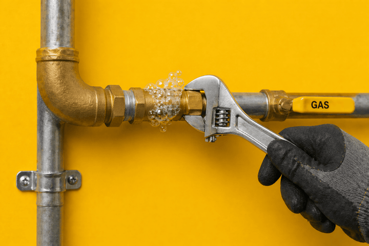 Gas Leak Repair Service -