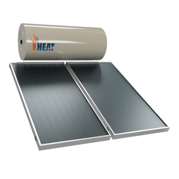 iHeat 300L Twin Panel Solar Hot Water System | Supply+Install | LIFETIME WARRANTY - Water Heater - Solar