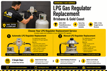 LPG Gas Regulator Replacement - Gas - Install