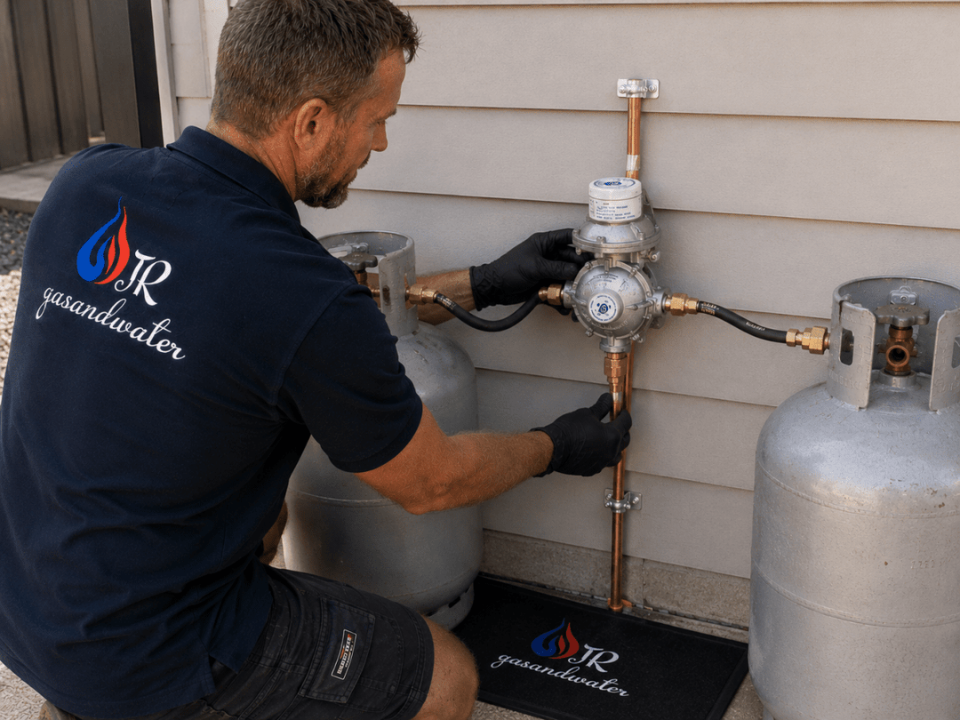 LPG Gas Regulator Replacement - Gas - Install
