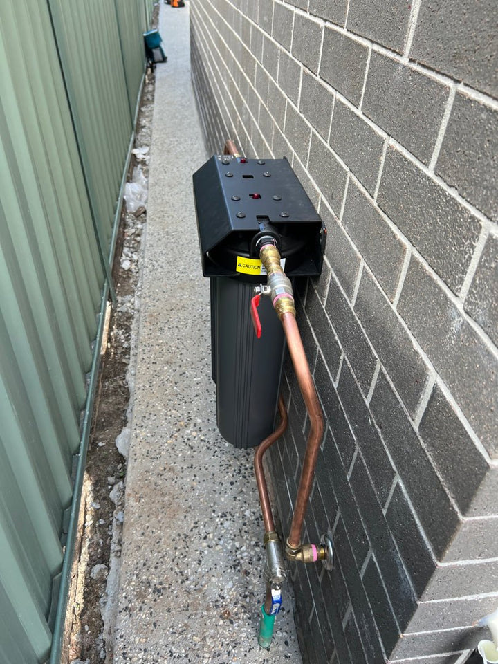 Puretec EM2 - 150 Whole House 20"x150LPM Twin Filter System | Supply+Install | LIFETIME WARRANTY - Plumbing - Filter