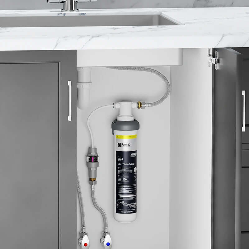 Puretec PureMix Z6 Inline Water Filter | Supply+Install | LIFETIME WARRANTY - Plumbing - Filter
