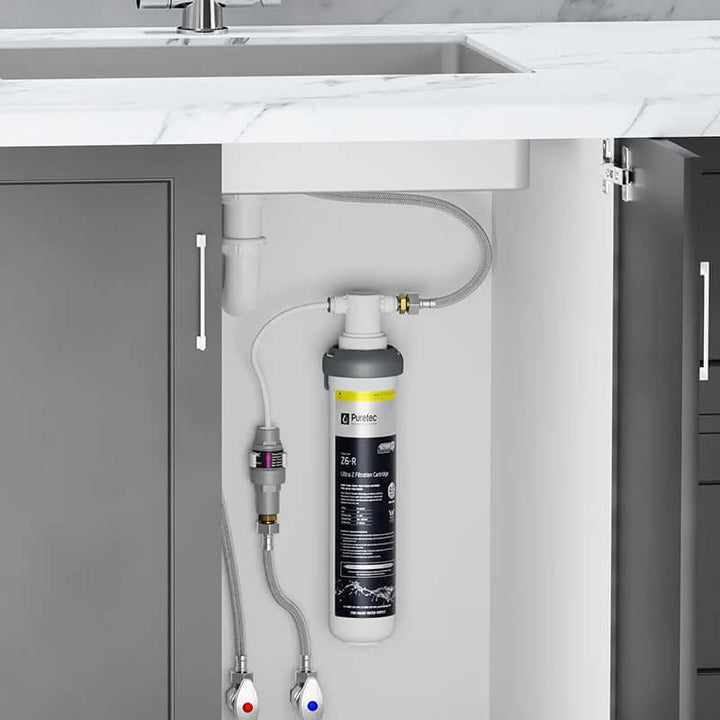 Puretec PureMix Z6 Inline Water Filter | Supply+Install | LIFETIME WARRANTY - Plumbing - Filter