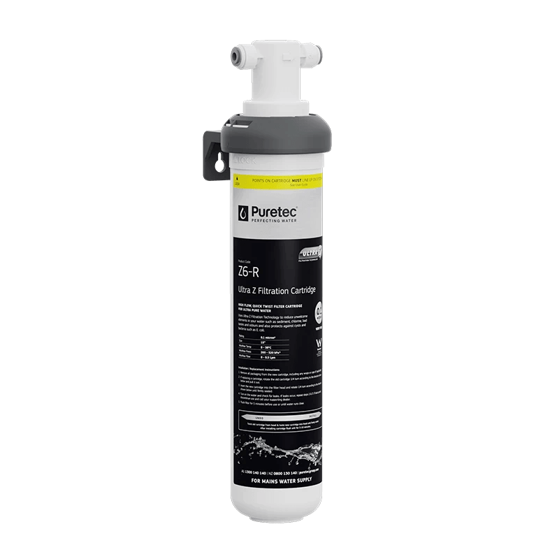 Puretec PureMix Z6 Inline Water Filter | Supply+Install | LIFETIME WARRANTY - Plumbing - Filter