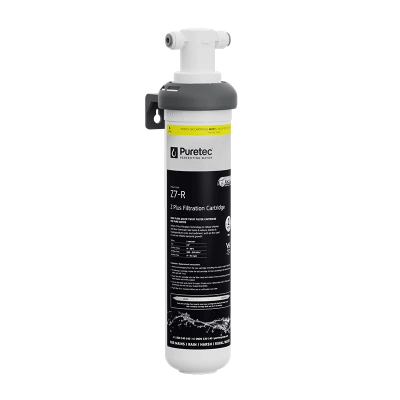 Puretec PureMix Z7 Inline Water Filter | Supply+Install | LIFETIME WARRANTY - Plumbing - Filter