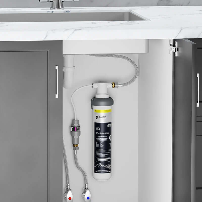 Puretec PureMix Z7 Inline Water Filter | Supply+Install | LIFETIME WARRANTY - Plumbing - Filter