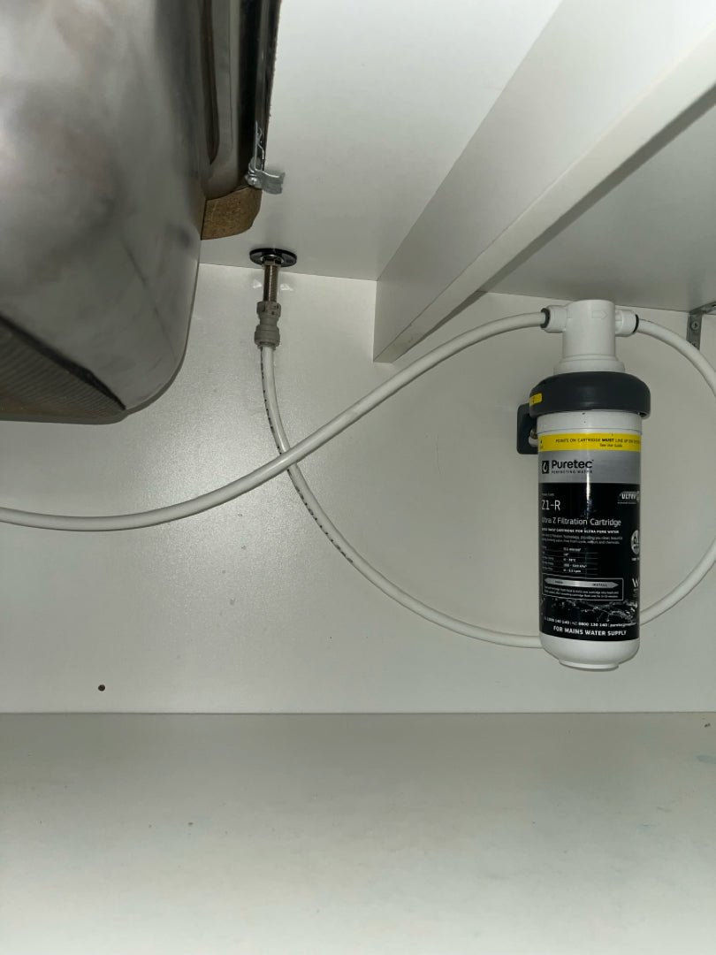 Puretec Z18 Kitchen Dedicated Outlet Single Filter System | Supply+Install | LIFETIME WARRANTY - Plumbing - Filter