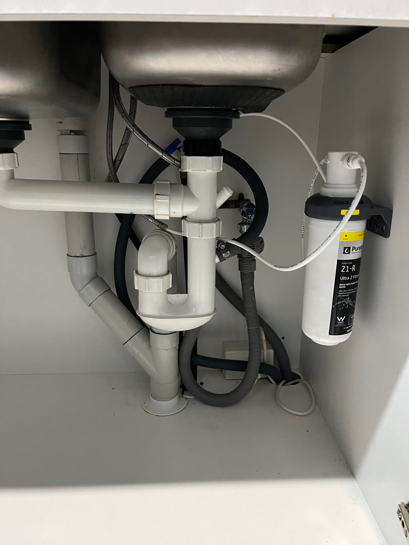 Puretec Z18 Kitchen Dedicated Outlet Single Filter System | Supply+Install | LIFETIME WARRANTY - Plumbing - Filter