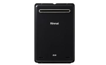 Rinnai BLACK EDITION B26 Instant Gas Hot Water System | Supply+Install | LIFETIME WARRANTY - Water Heater - Gas Continuous Flow
