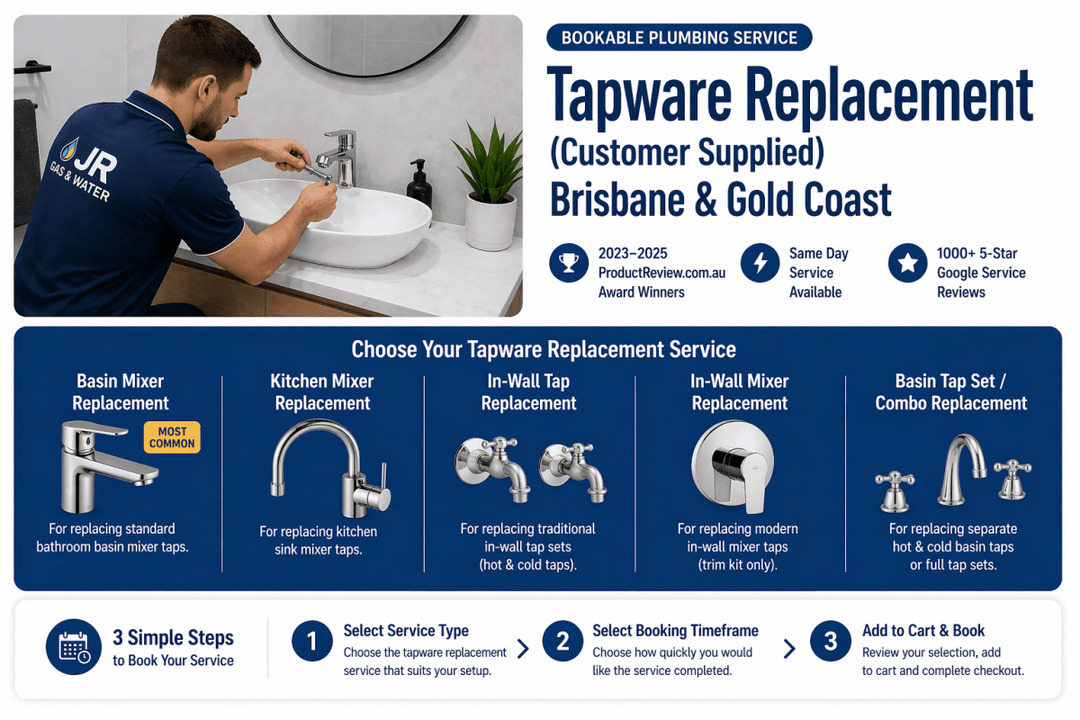 Tapware Replacement Service -