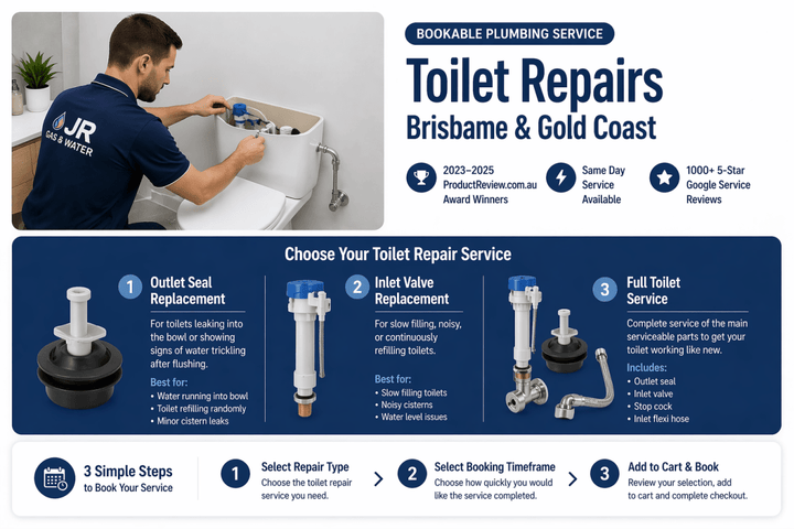 Toilet Repairs -