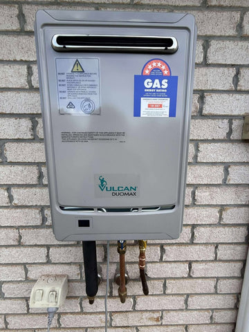 Vulcan DUOMAX 26 Instant Gas Hot Water System | Supply+Install | LIFETIME WARRANTY - 