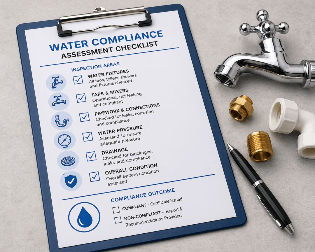 Water Compliance Assessment &amp; Certificate -