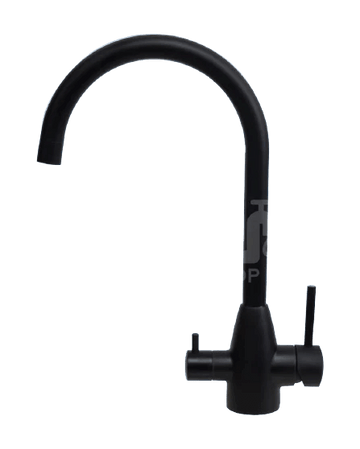 WFW 3 - Way Kitchen Mixer Tap (Black High - Loop) | Supply+Install | LIFETIME WARRANTY - Plumbing - Filter