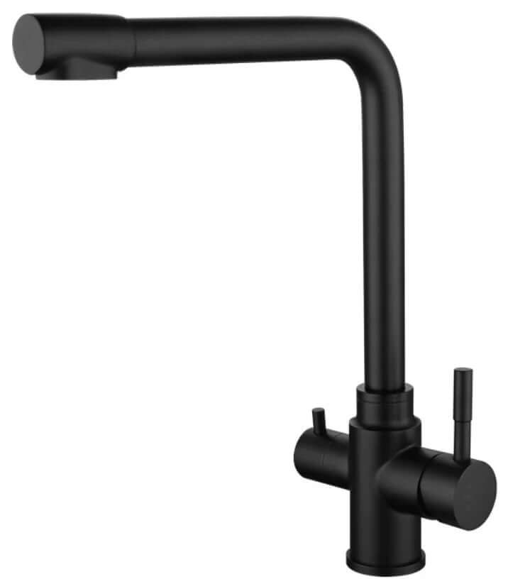 WFW 3 - Way Kitchen Mixer Tap (Black High - Rise) | Supply+Install | LIFETIME WARRANTY - Plumbing - Filter