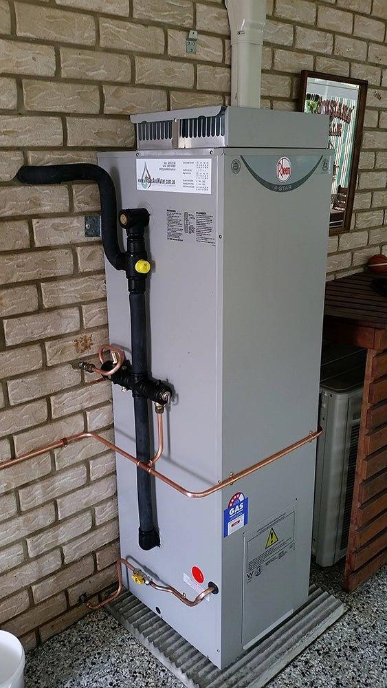 Aquamax G340SS 160L Gas Water System Installed - JR Gas and WaterWater Heater - Gas Storage