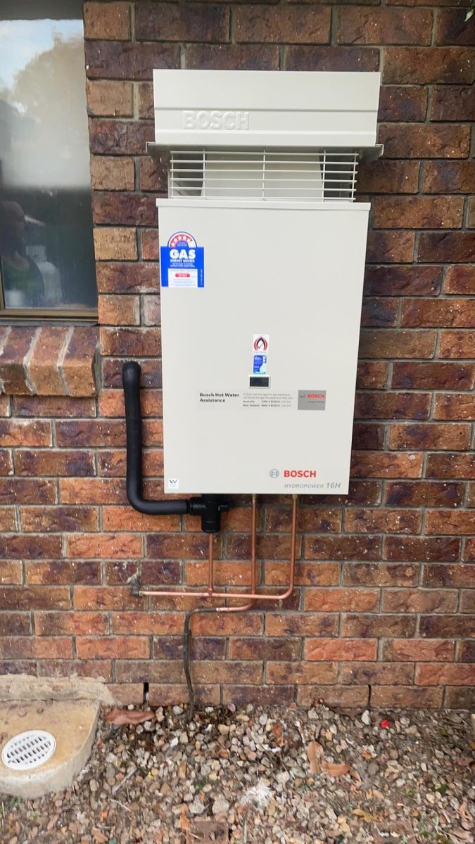 Bosch Hydropower 13H (TF325-8G) Instant Gas Water System Installed - JR Gas and WaterWater Heater - Gas Continuous Flow