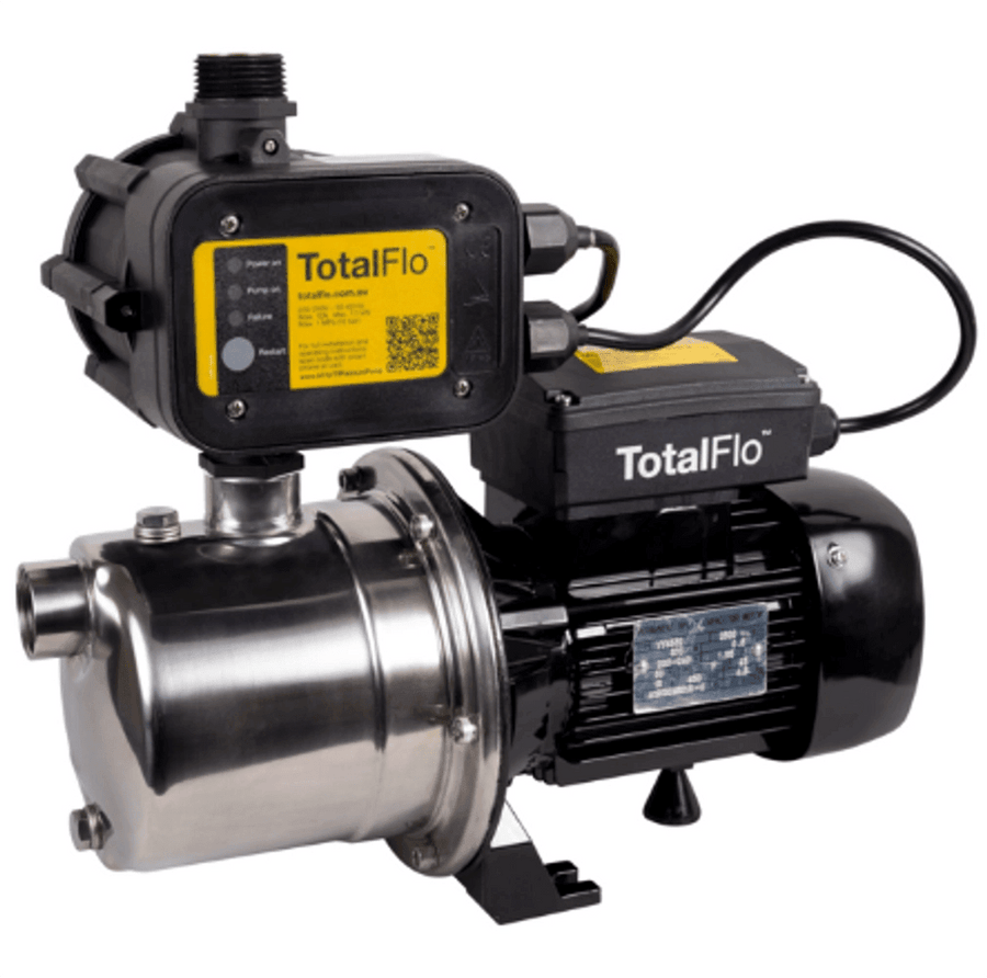 Davey Total Flo TF40J 40L/min Pressure Pump with Controller Supplied & Installed - JR Gas and WaterPlumbing - Pump