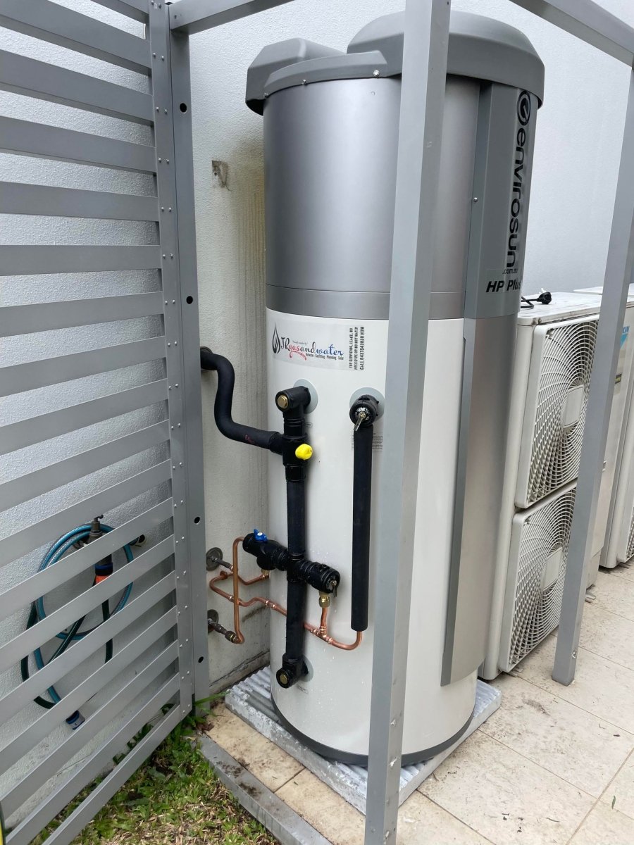 Enviroheat 200L (200EH1-15) Heat Pump Hot Water System Installed - JR Gas and WaterWater Heaters