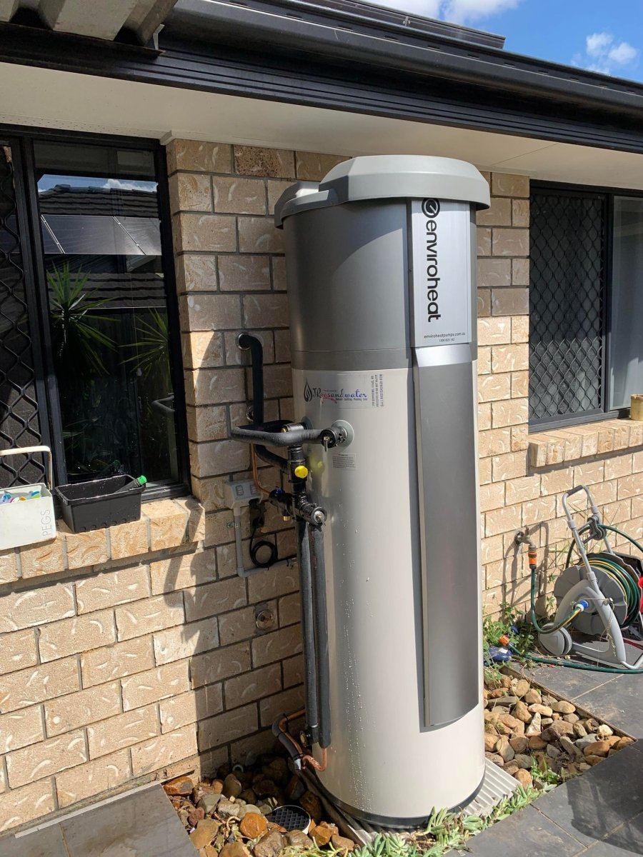 Enviroheat 250L (250EH1-15) Heat Pump Hot Water System Installed - JR Gas and WaterWater Heaters