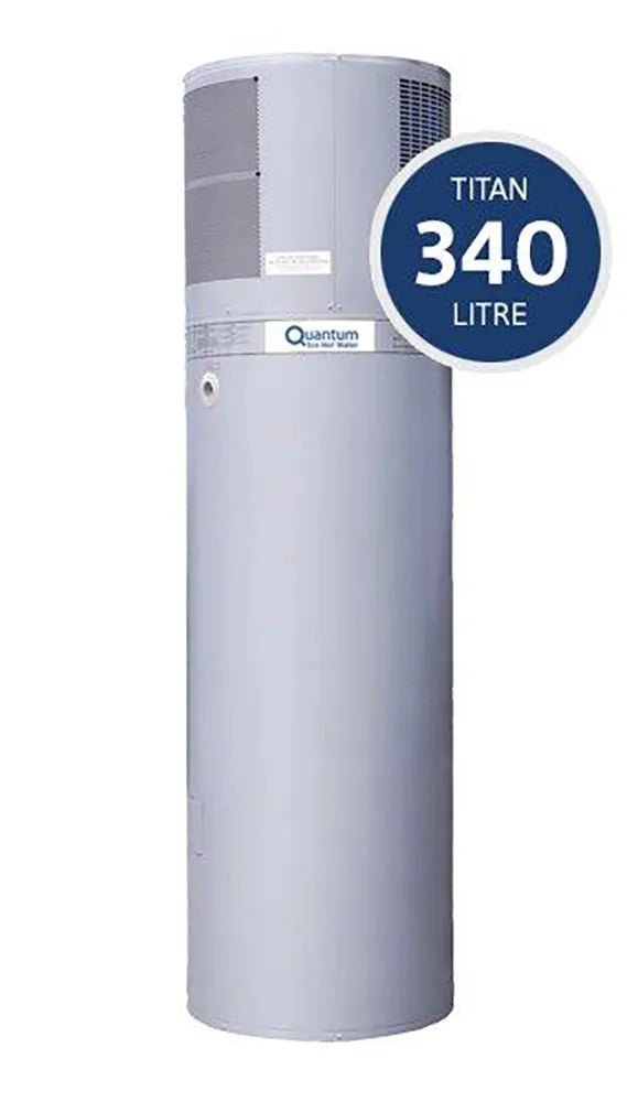 Quantum Titan 340L (340-17ACW-134) Heat Pump Hot Water System Installed - JR Gas and WaterWater Heaters