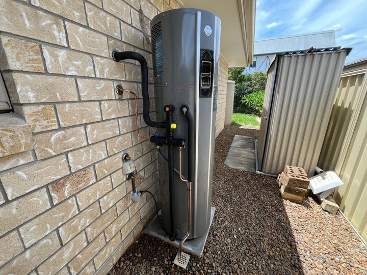 Rheem 180L AmbiPower (551180) Heat Pump Hot Water System Installed - JR Gas and Water
