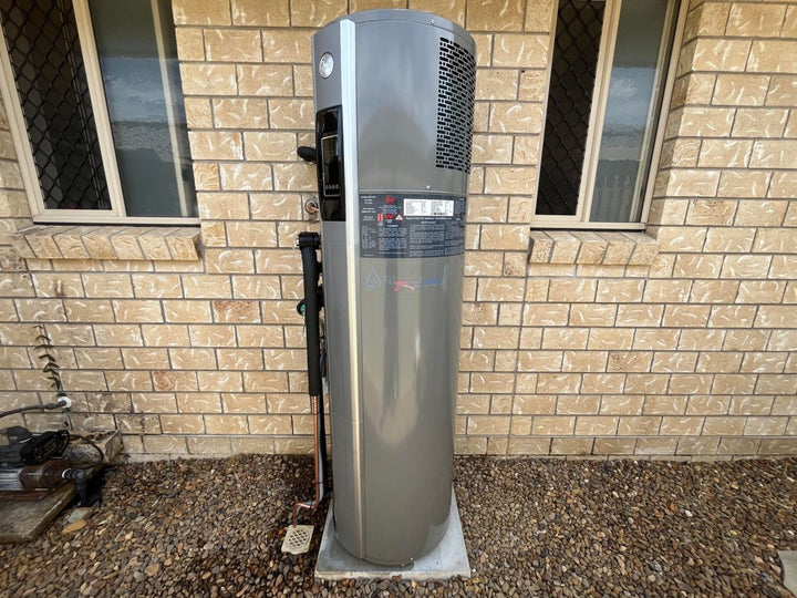 Rheem 180L AmbiPower (551180) Heat Pump Hot Water System Installed - JR Gas and Water