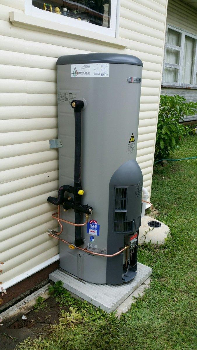 Rheem 5-Star 160L Gas Water System Installed - JR Gas and WaterWater Heater - Gas Storage