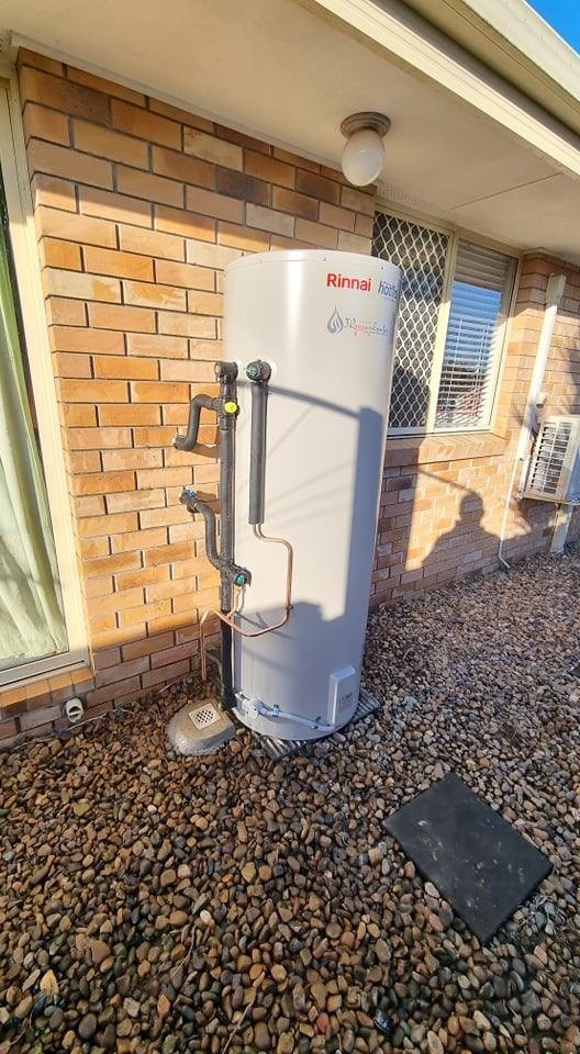 Rinnai 250L (HFE250S) Electric Hot Water System Installed - JR Gas and WaterWater Heater - Electric