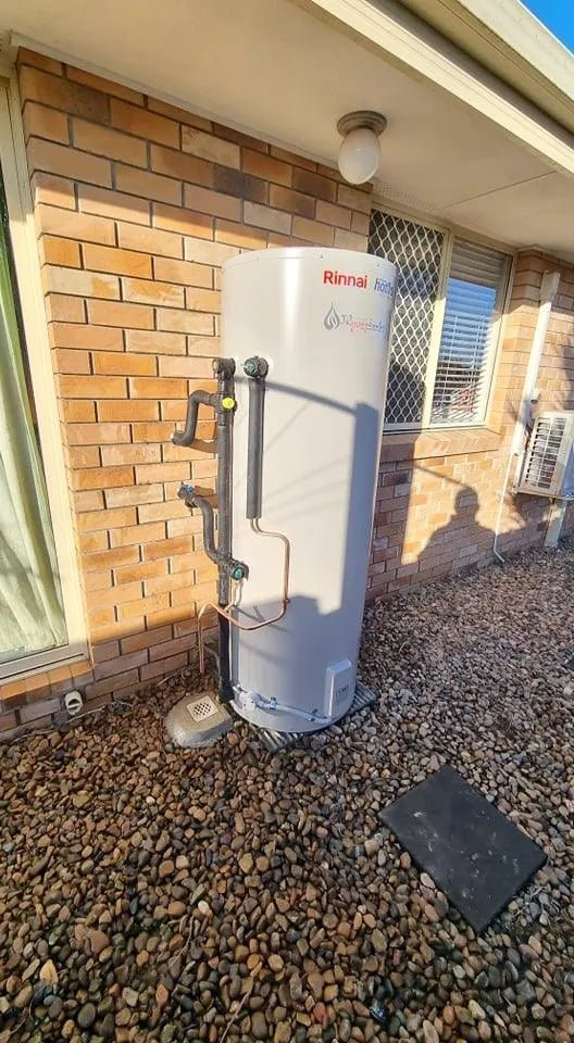 Rinnai 400L (HFE400S) Electric Hot Water System Installed - JR Gas and WaterWater Heater - Electric