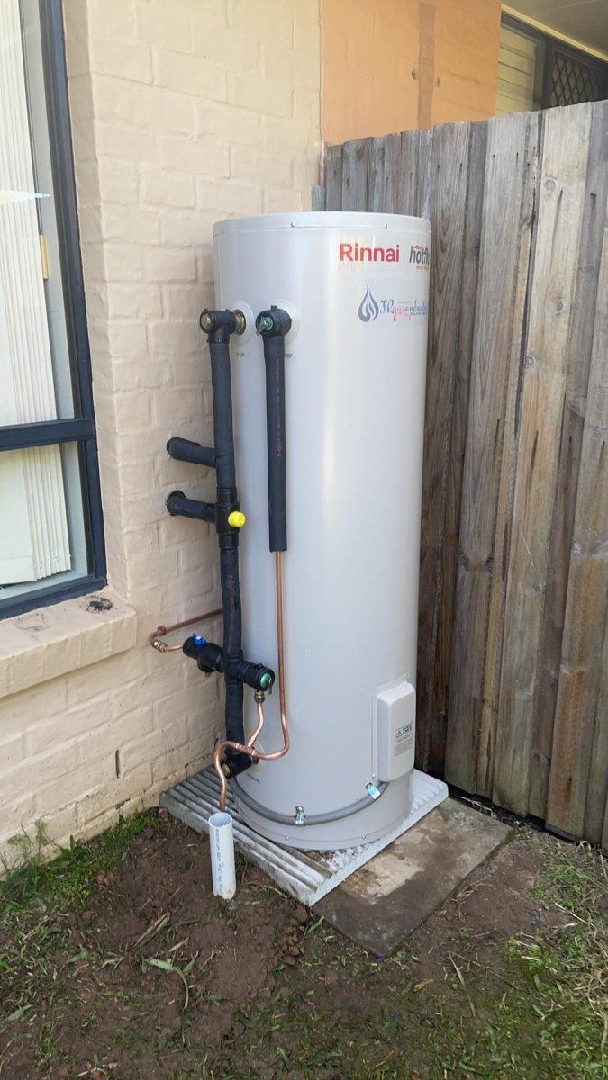 Rinnai 50L (HFE50S) Electric Hot Water System Installed - JR Gas and WaterWater Heater - Electric