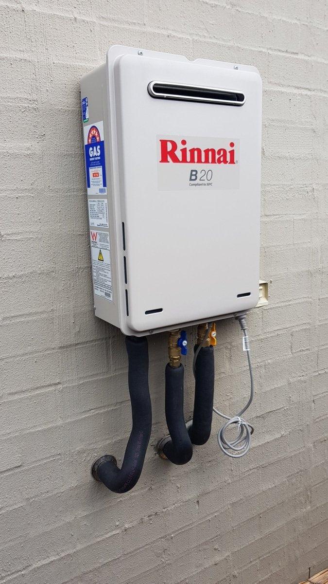 Rinnai B26 Instant Gas Water System Installed - JR Gas and WaterWater Heater - Gas Continuous Flow