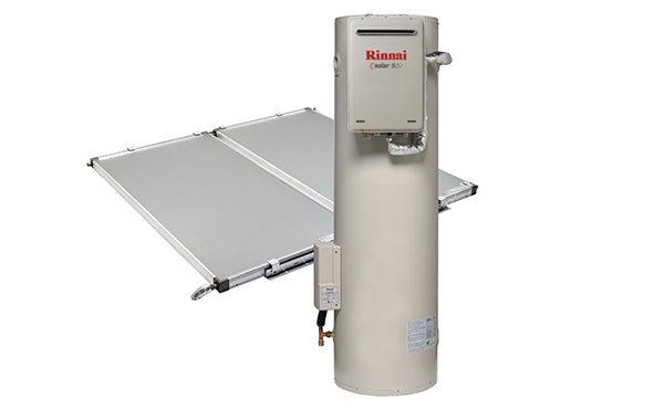 Rinnai Split 315L Two Panel Solar Water System Installed - JR Gas and WaterWater Heater - Solar