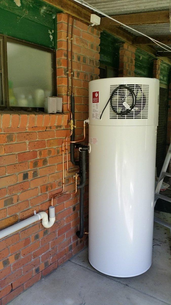 Stiebel Eltron WWK222H Heat Pump Hot Water System Installed - JR Gas and WaterWater Heater - Heatpump