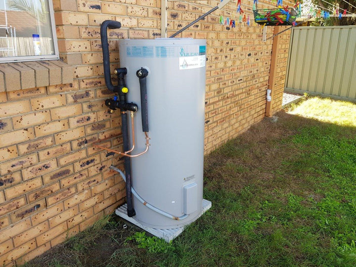 Vulcan 250L (601250) Electric Hot Water System Installed - JR Gas and WaterWater Heater - Electric